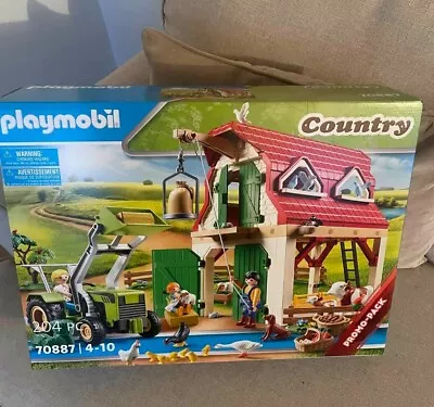 Buy Playmobil Country Farm 70887 With Small Animals Tractors Building Figures 204pc • 36£