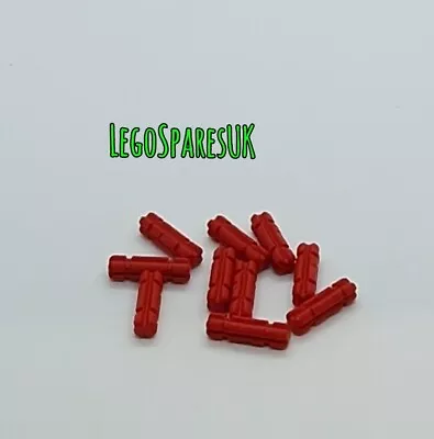 Buy LEGO Part 4142865 / 32062 Technic, Axle 2L Notched, Red. Quantity X 10 • 2.99£