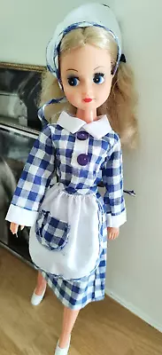Buy Vintage Barbie Clone_ Orig. FLOWER Otto Simon Doll In #1253 Housework Outfit • 41.01£