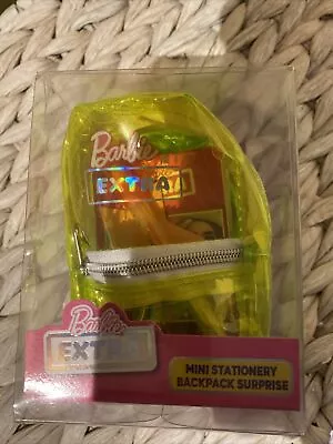 Buy Barbie Extra Stationery Mini Backpack Brand New And Boxed • 7.99£