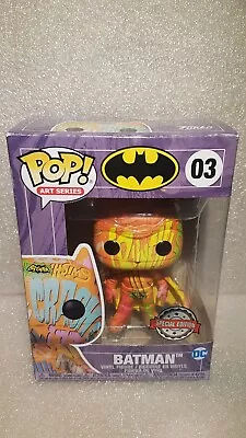 Buy Funko Pop Art Series Batman (Orange) 03 DC Heroes Special Edition Exclusive  • 10£