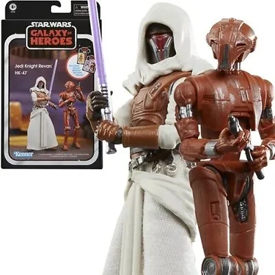 Buy Star Wars The Vintage Collection Jedi Knight Revan And HK-47 3 3/4-Inch Figures • 44.99£
