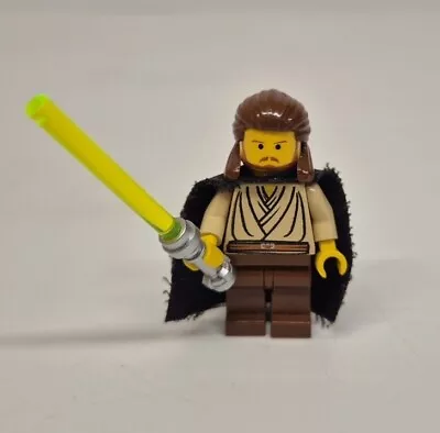 Buy Lego Star Wars Minifigure Qui-Gon Jinn 7101, 7121, 7161 Sw0027 • 8.99£