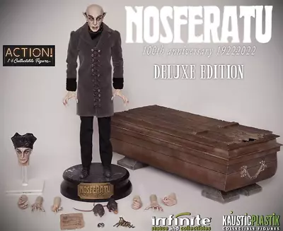 Buy Max Schreck Count Orlok Nosferatu Deluxe Action Figure Infinite Statue Sideshow • 538.57£