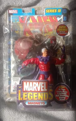 Buy Marvel Legends Series 3 Magneto Action Figure Toy Biz 2002 • 38.99£