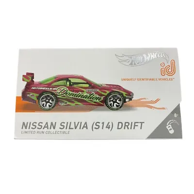 Buy Hot Wheels ID 1:64 Collectable Boxed Car New Nissan Silvia S14 • 9.99£