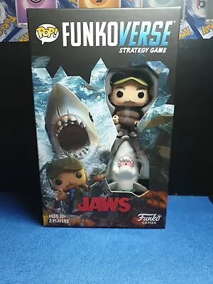 Buy Funko Pop Strategy Game.  Jaws 100. With Quint & Jaws Mini Funko Figures.  New • 5£