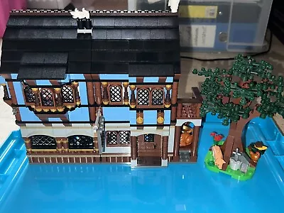 Buy LEGO Castle Medieval Market Village 10193 (Blue House Inn & Tree) • 86£