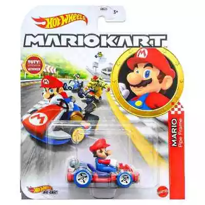 Buy Hot Wheels Mario Kart Mario Pipe Frame Brand New & Sealed • 7.96£