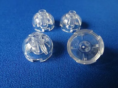 Buy NEW LEGO PART 18841 2 X 2 TRANS CLEAR  ROUND BRICK DOME TOP AXLE HOLDER  X 4 • 2.10£