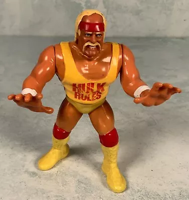 Buy WWF Hulk Hogan Gorilla Press Slam Vintage Action Figure 1990 Titan Sports Hasbro • 13.99£