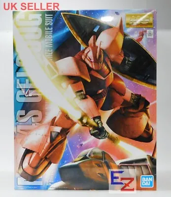 Buy Bandai MG Gundam Gelgoog Char's Ver 2.0 1/100 Model UK SELLER • 61£