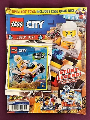 Buy Lego City Stunt Man Magazine Issue 42 Limited Rare Quad Bike Car NEW Minifigure • 10£
