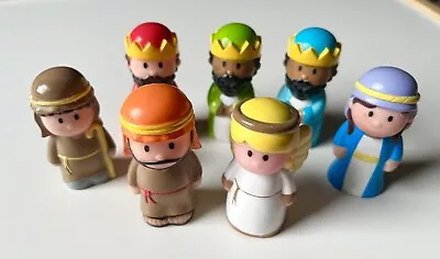 Buy Set Of 7 Nativity Play Figures. Fisher Price Mattel Early Learning Centre? VGC • 4.50£