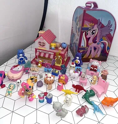 Buy 💚50 Hello Kitty House My Little Pony Jewellery Box Case Lol Surprise Toy Bundle • 25£