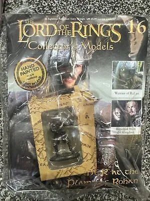 Buy Lord Of The Rings Collector's Models Eaglemoss Issue 16 Eomer Lead Figure • 14.99£