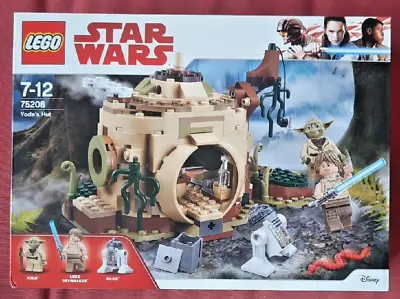 Buy Lego 75208 Star Wars: Yoda's Hut Set Retired Brand New Sealed Complete Minifigs • 64.50£