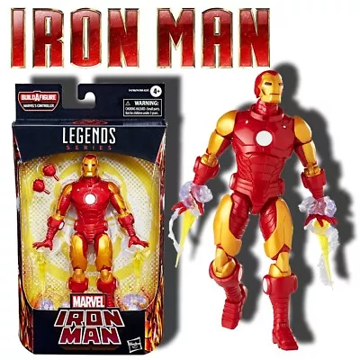 Buy Marvel - Hasbro Legends Series - Iron Man Comics - Legends Action Figure • 22.49£