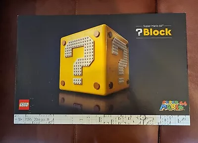 Buy Lego 71395 - Super Mario 64 ? Question Mark Block - New - Unopened • 169.99£