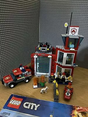 Buy Lego City Fire Station 60215 With Minifigures Retired Good Condition  • 41.86£