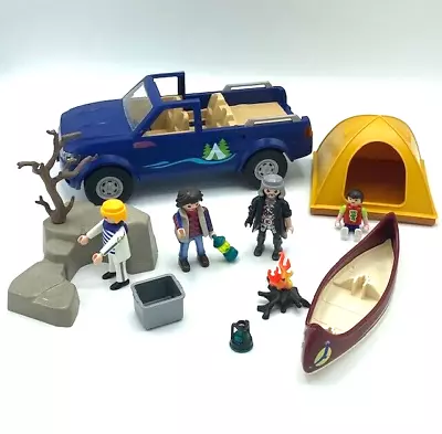 Buy Playmobil Wildlife Camping Adventure Playset 5669 Used Car & Figures • 27£
