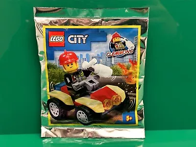 Buy LEGO Fireman With Quad Bike Set 952009, Magazine Gift, 27 Pieces, 2020, City • 4.39£