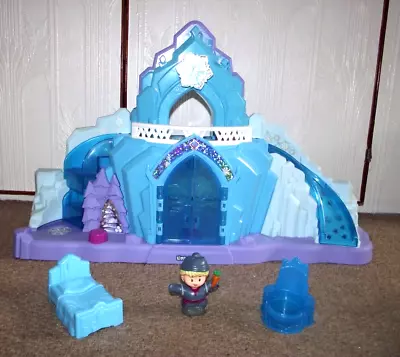Buy Little People Disney Frozen Elsa's Ice Palace With Lights & Sounds + Kristoff • 25£