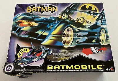 Buy Mattel B4944 - Batman - Batmobile And Robin Motorcycle - 2 In 1 - NEW From 2003 • 29.99£