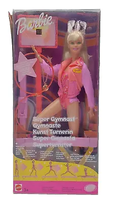 Buy 2001 Super Gymnast Barbie Doll / Art Gymnastics / Mattel 55290, NrfB • 54.60£