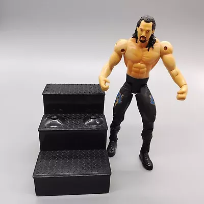 Buy Kanyon WCW Wrestling Action Figure With Catapulting Steel Stairs Toy Biz WWF WWE • 12£