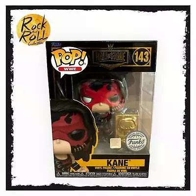 Buy Box Damage - WWE Kane Funko Pop! #143 Hall Of Fame • 11£