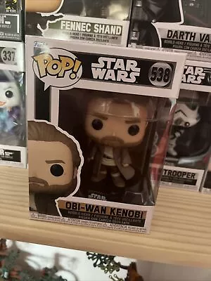Buy Funko POP! Star Wars Obi-Wan Kenobi #538 Vinyl Figure New • 9.99£