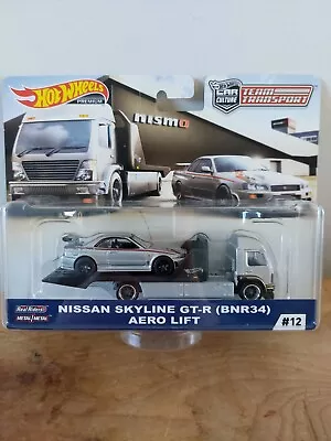 Buy Hot Wheels Team Transport 12 Nissan Skyline R34 GT-R GTR Nismo Aero Lift Premium • 36.72£