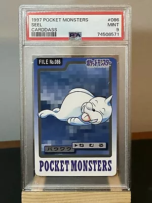 Buy Pokemon 1997 Bandai Carddass PSA 9 Seel 86 Mint Graded • 25.30£