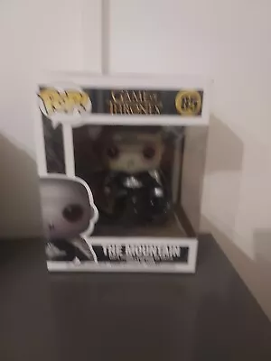 Buy Funko Pop New Game Of Thrones The Mountain 6 Inch Large Pop (UNMASKED) #85 • 5.25£