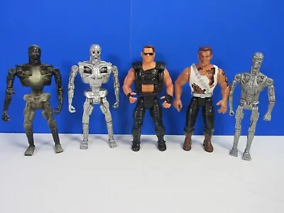 Buy VINTAGE Terminator 2 T2 ACTION FIGURE BUNDLE Carolco Kenner 1991 Hot Blast • 33.93£