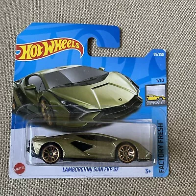 Buy 1:64 Hot Wheels Lamborghini Sián FKP37 - 85/250 - Green • 6£