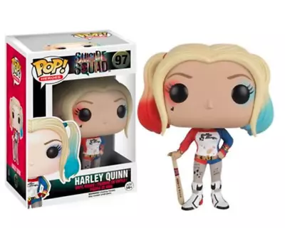Buy Funko Pop Harley Quinn Vinyl Figure Suicide Squad Heroes #97 Special Edition NEW • 19.95£