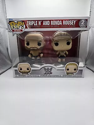 Buy Triple H And Ronda Rousey | Funko Pop WWE | 2 Pack • 14.95£