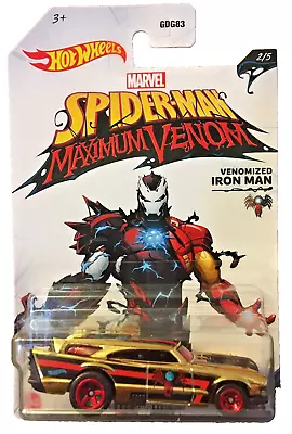 Buy Hot Wheels Spider-man Maximum Venum Diecast Car - IRON MAN - **BN** • 4.49£