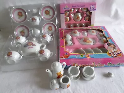 Buy Lot Of 3+ Mini Porcelain Teatime Playsets Barbie & Teddy Bears Dolls House • 4.99£
