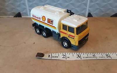 Buy Vintage Matchbox Super Kings IVECO Shell Petrol Tanker With Playwear • 3.88£