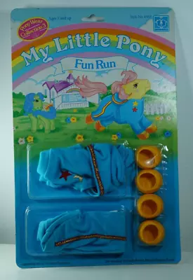 Buy MY LITTLE PONY MLP Vintage G1 FUN RUN Clothes Outfit Costume Hasbro 1983 MOC • 39.95£