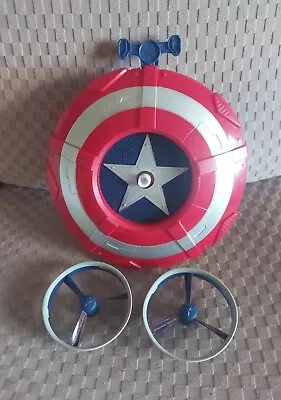 Buy Marvel CAPTAIN AMERICA Flying Disc Launcher SHIELD TOY Hasbro AVENGERS • 12.99£