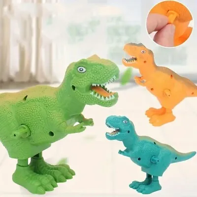 Buy 3x Large Winding Figure Dinosaur Running - Winding Figure Dino Toy EXCELLENT • 11.18£