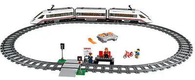 Buy Lego City 60051 High-speed Passenger Train Complete VGC • 94.95£