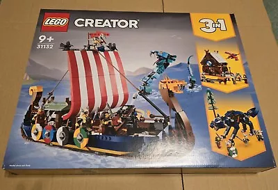 Buy LEGO Creator: Viking Ship And The Midgard Serpent (31132) Brand New Sealed • 0.99£