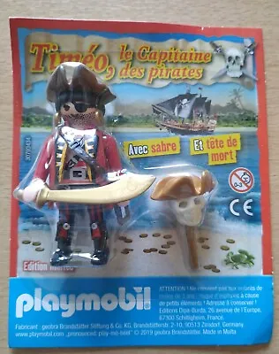 Buy New Playmobil Timeo Pirate With Skull Blister Figure • 2.88£