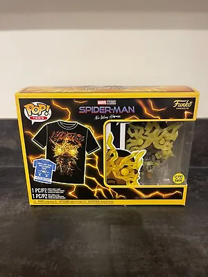 Buy Funko Pop Tees Spiderman No Way Home 1165 Electro Including T Shirt Brand New • 15£