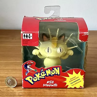 Buy 1999 Hasbro Nintendo PokÉmon #52 Meowth Electronic Voice Toy Boxed • 24.99£